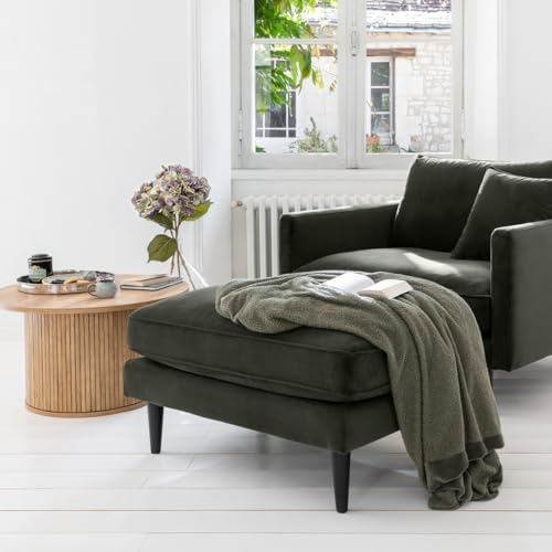 Atmosphera Créateur d'Intérieur - Table Basse Effet Bois - Idéale pour Chambre et Salon - Délignée et Déperlante - 70cm 